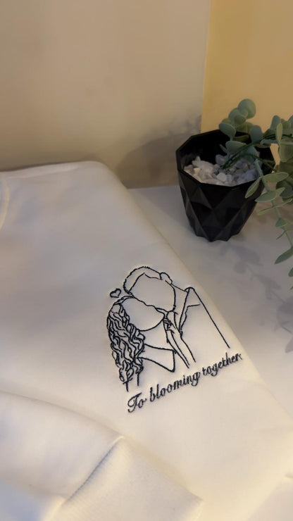 Kişiye Özel Çizgisel Fotoğraf Nakışı