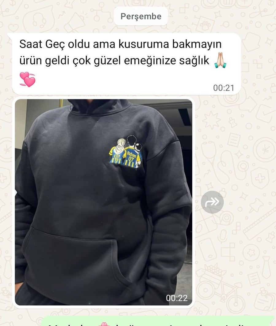 Müşteri memnuniyeti WhatsApp mesajı
