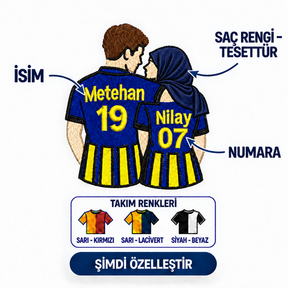 Omuz Omuza Çift