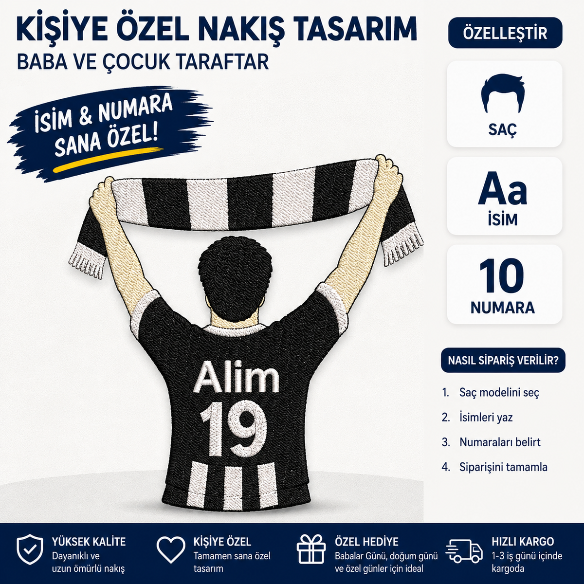 Kişiye Özel Tek Karakter