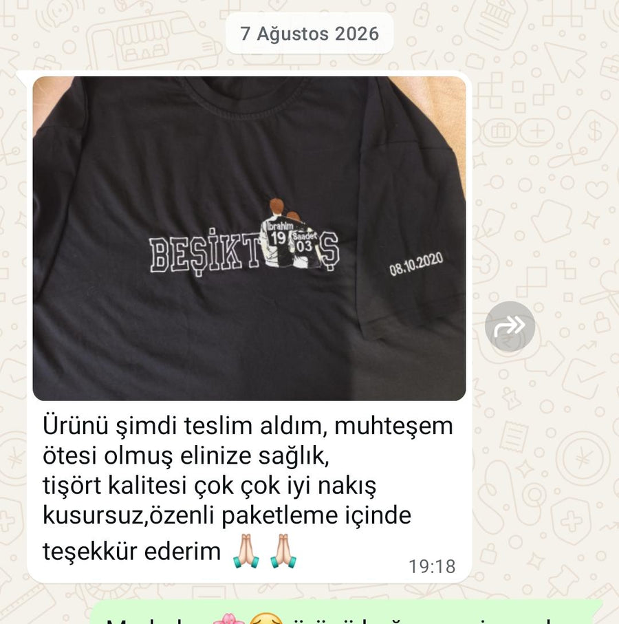 Müşteri memnuniyeti WhatsApp mesajı