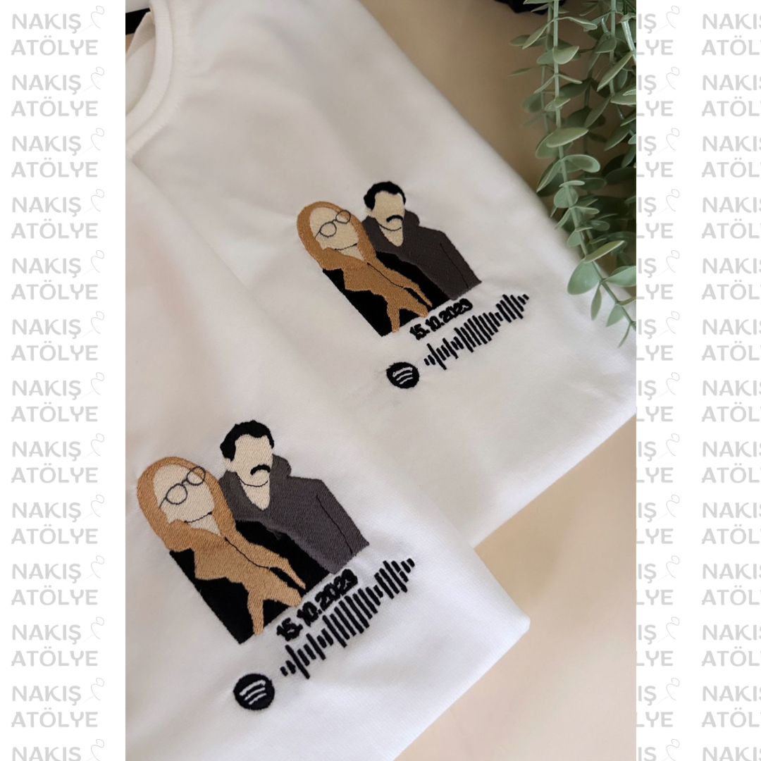 Spotify Kodlu Fotoğraf Nakışı