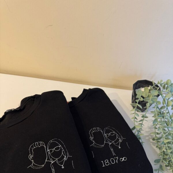 Kişiye Özel Çizgisel Fotoğraf Nakışı