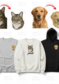 Kişiye Özel Hayvan Nakışı