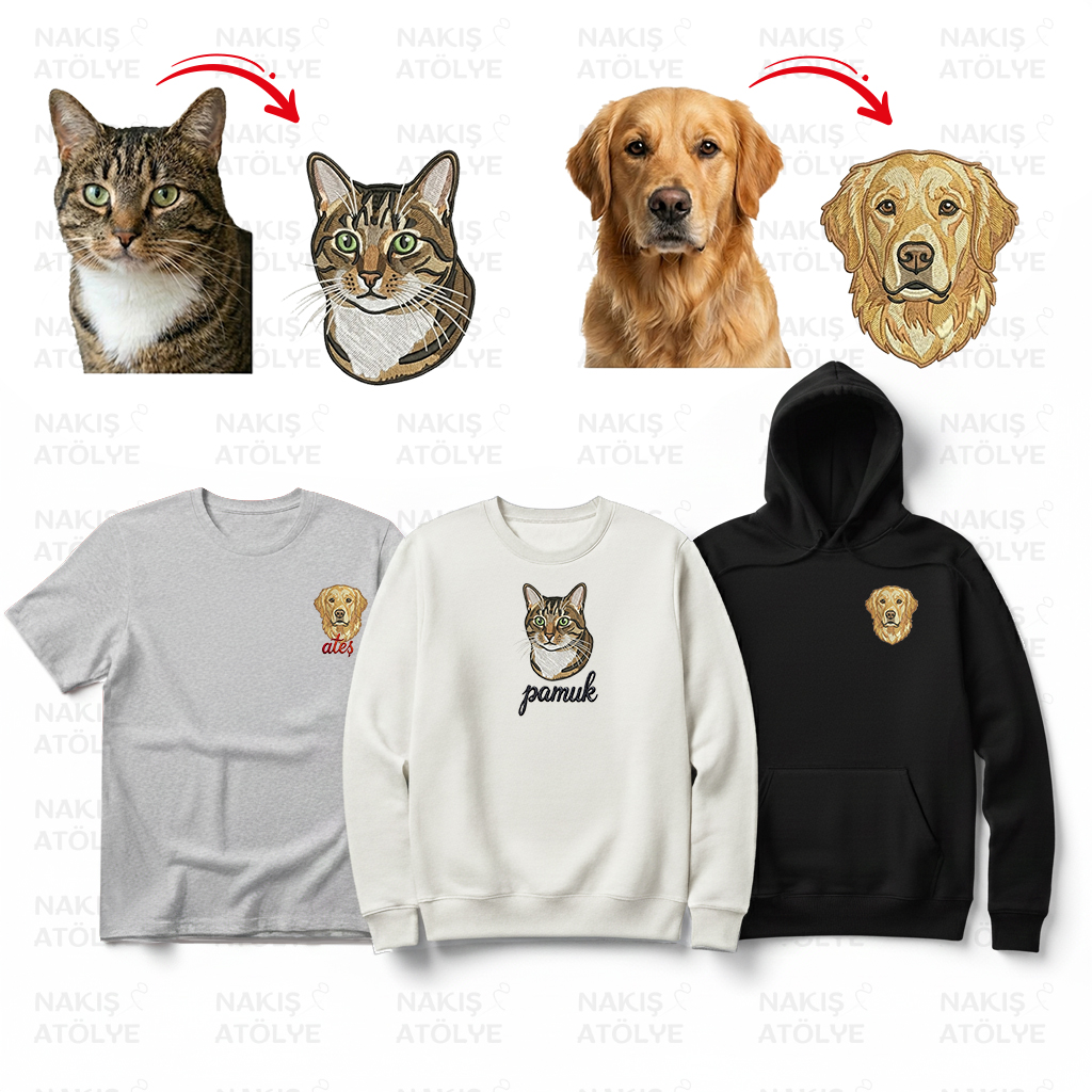 Kişiye Özel Hayvan Nakışı