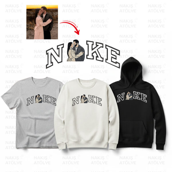 N X K E Yazılı Fotoğraf Nakışı